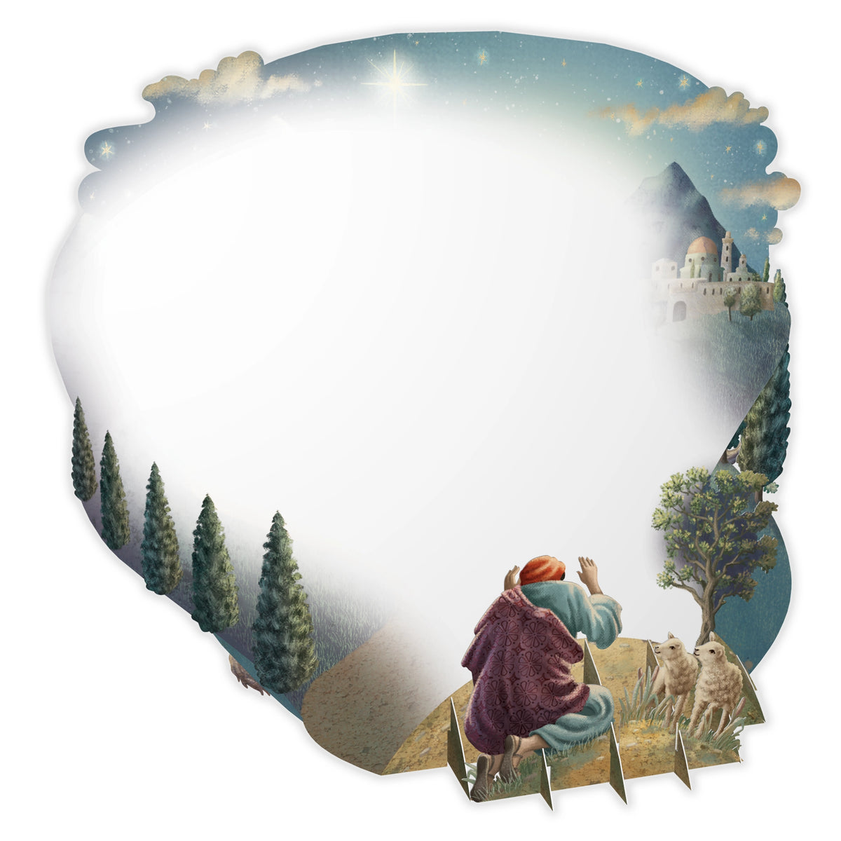 "The Annunciation" - Top of the World Christmas Card