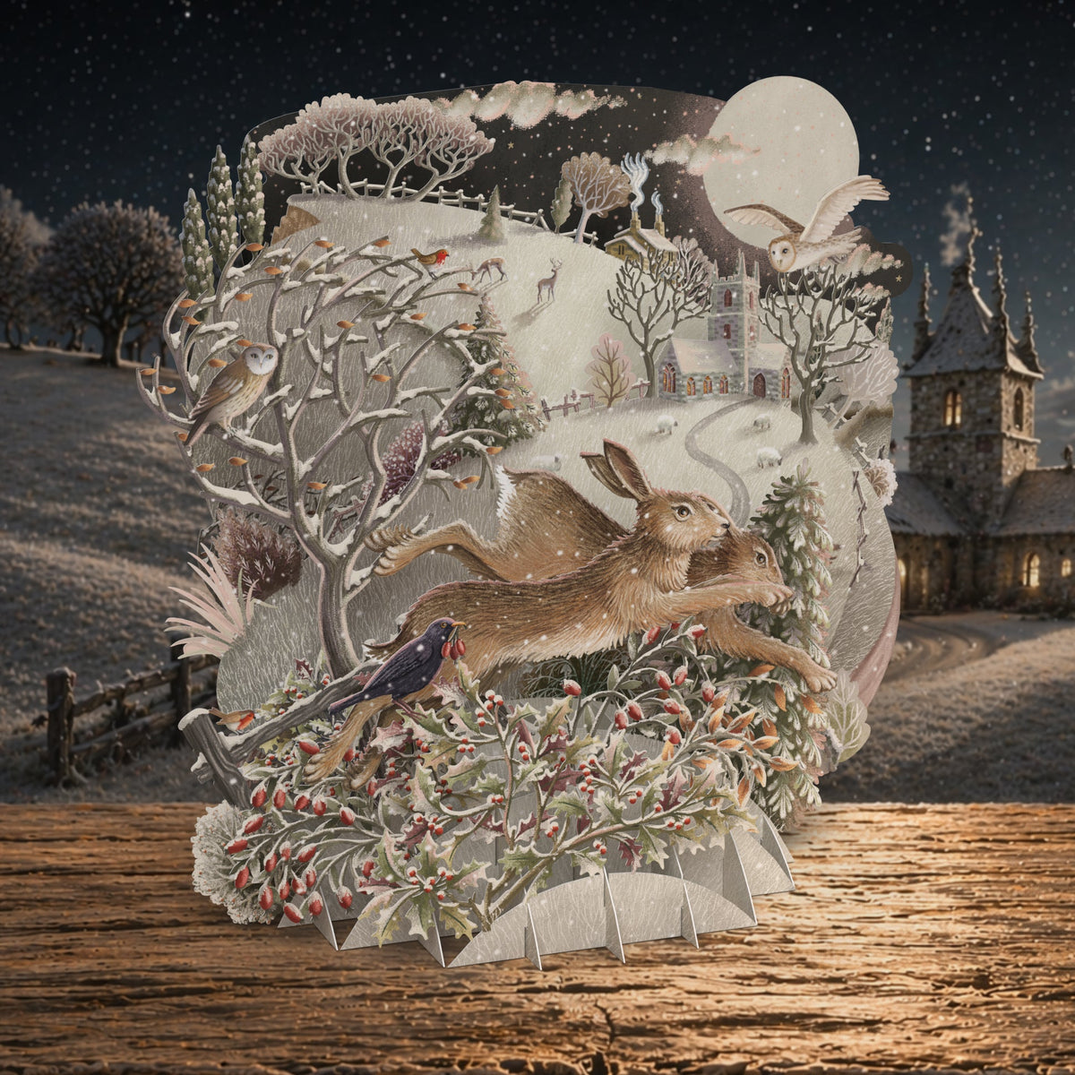 "Gone Tomorrow" - Top of the World Christmas Card