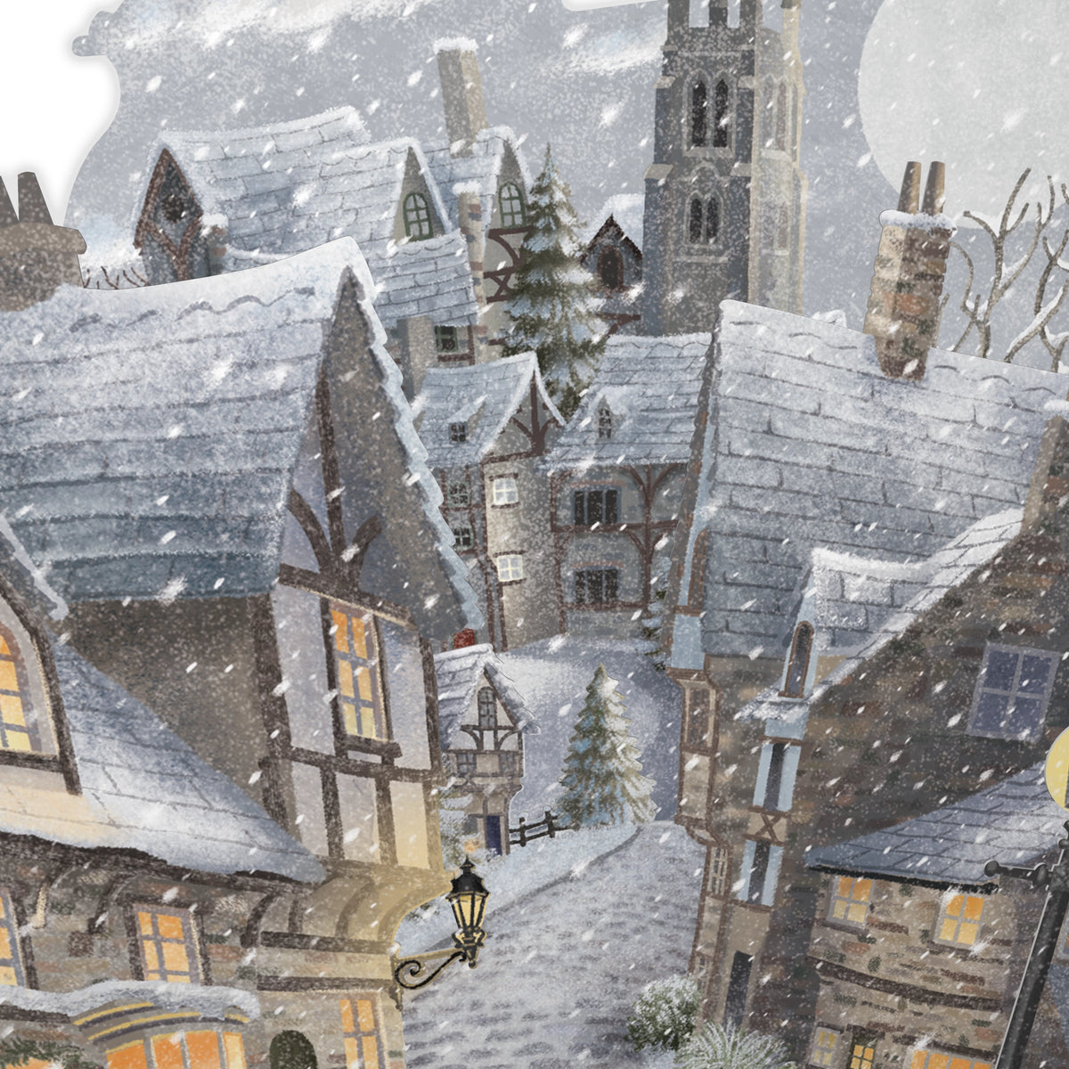 "Cold Noses" - Top of the World Christmas Card