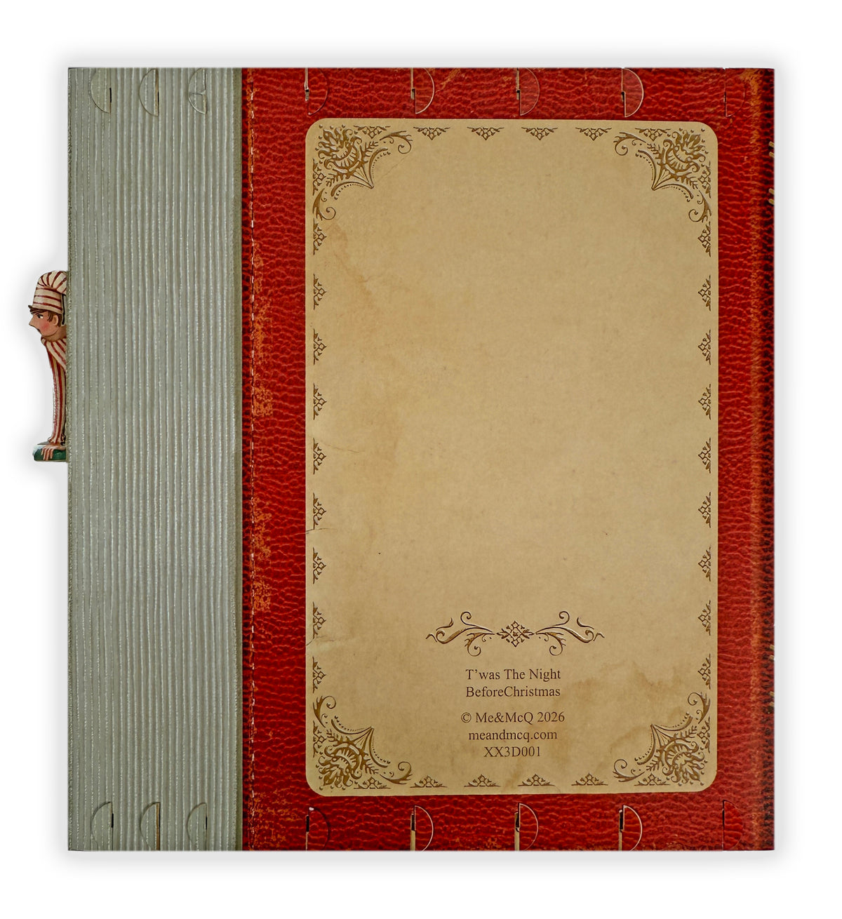 "Twas The Night Before Christmas" Pop Up Christmas Card - Off The Page