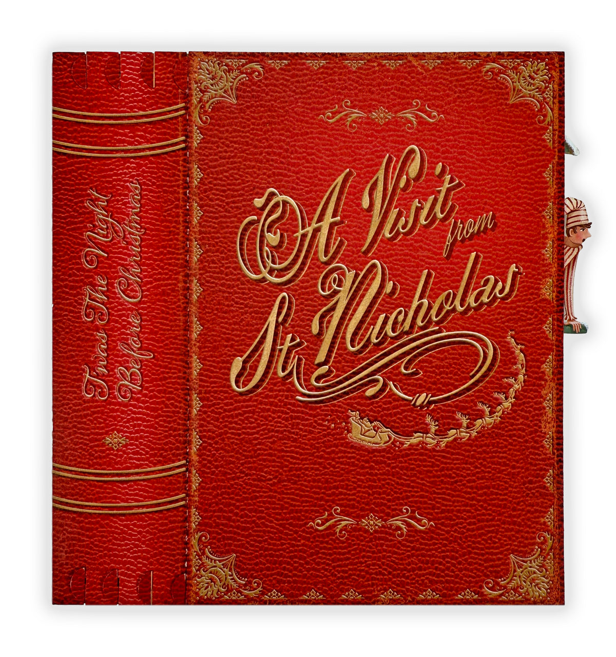 "Twas The Night Before Christmas" Pop Up Christmas Card - Off The Page