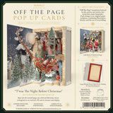 "Twas The Night Before Christmas" Pop Up Christmas Card - Off The Page