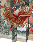 "Twas The Night Before Christmas" Pop Up Christmas Card - Off The Page