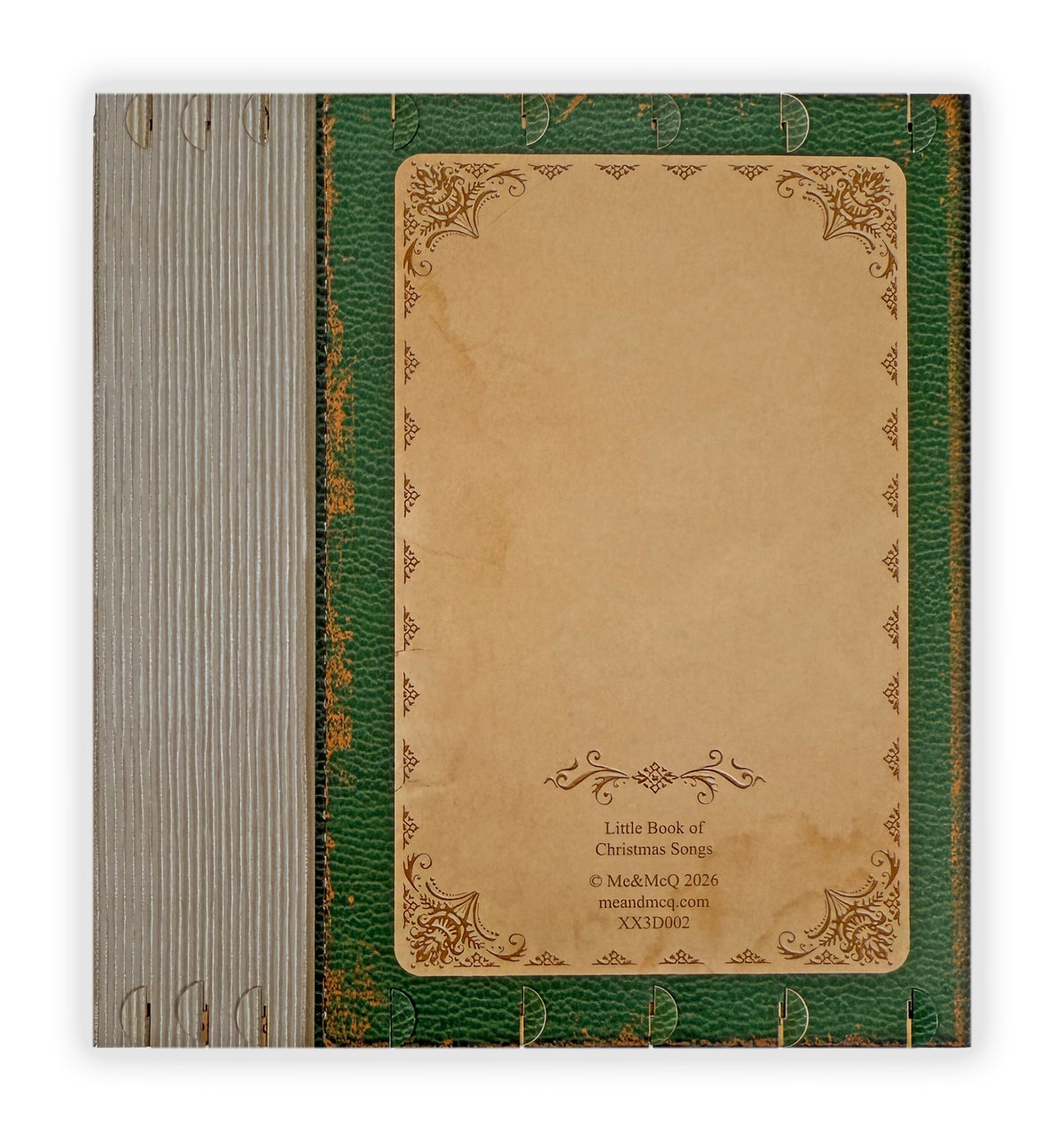 "Christmas Songs" Pop Up Christmas Card - Off The Page