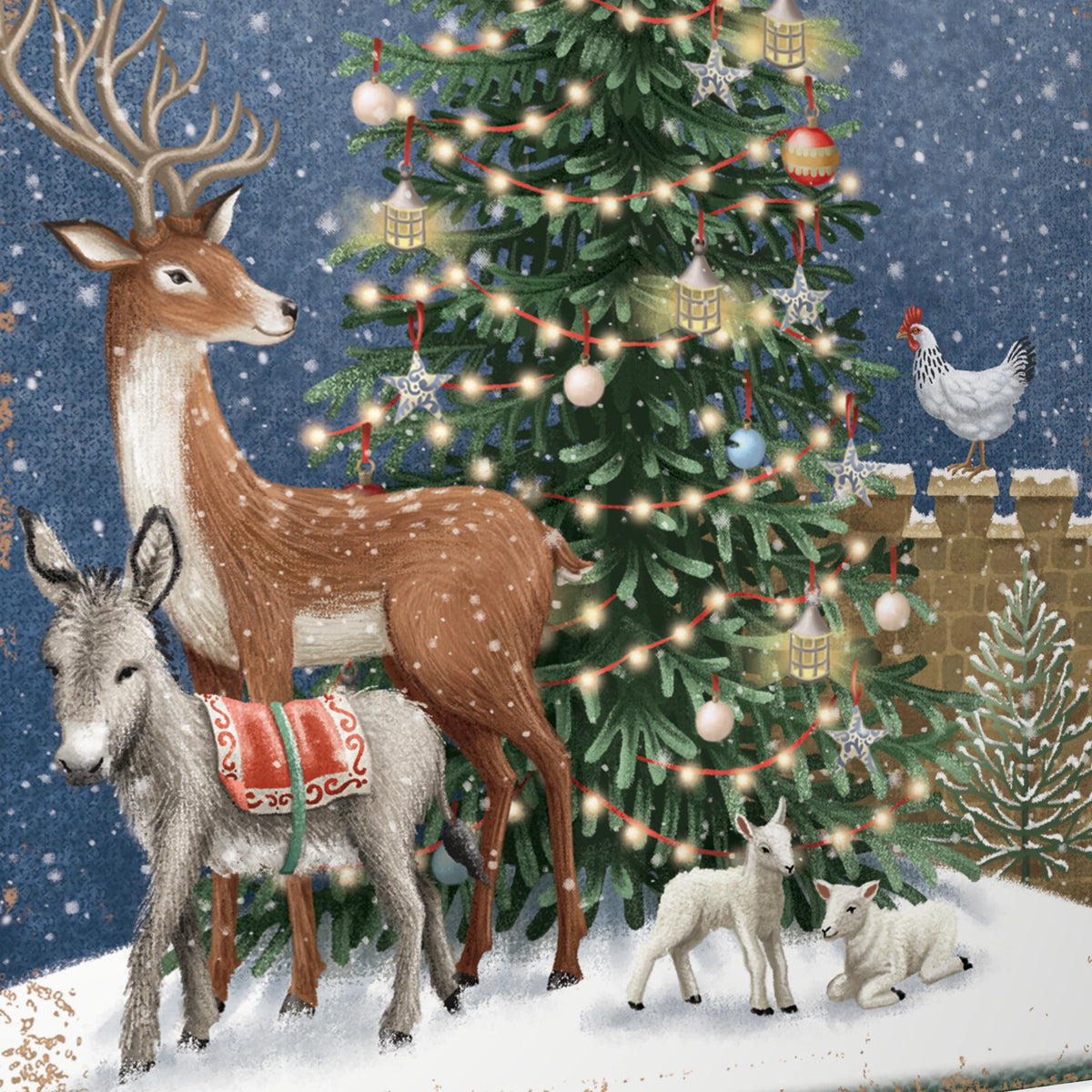 "Christmas Songs" Pop Up Christmas Card - Off The Page