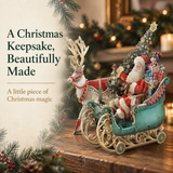 "Santa's Sleigh" - 3D Pop Up Christmas Card