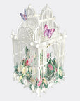 "The Flower Cage" - 3D Pop Up Greetings Card