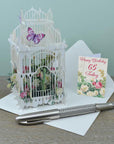 65th 3D Pop Up Birthday Card