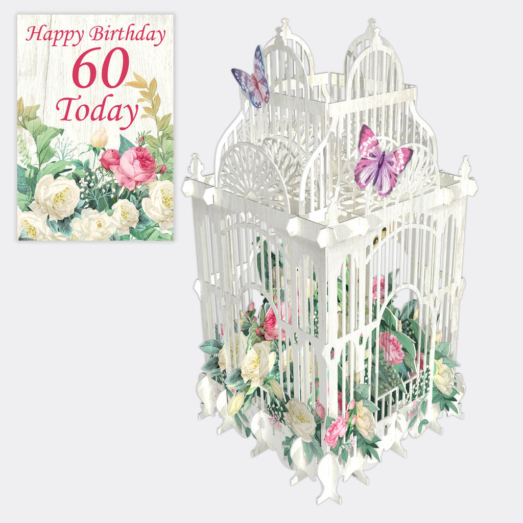 60 Today 3D Pop Up Birthday Card