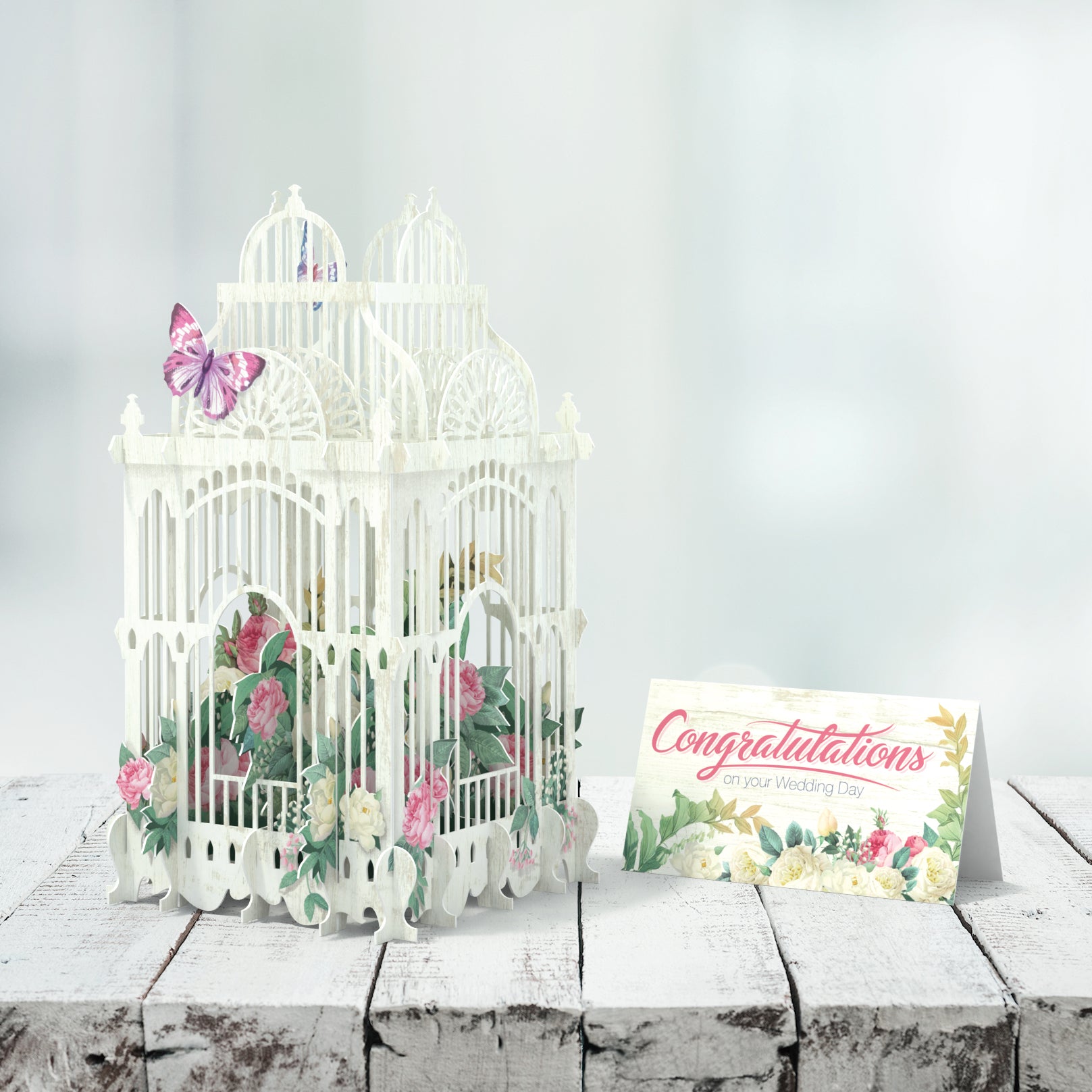 Wedding Pop Up Card Me&McQ