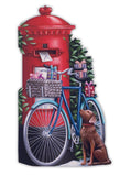 Birthday Postman and the Dog came too - 3D Pop Up Greetings Card