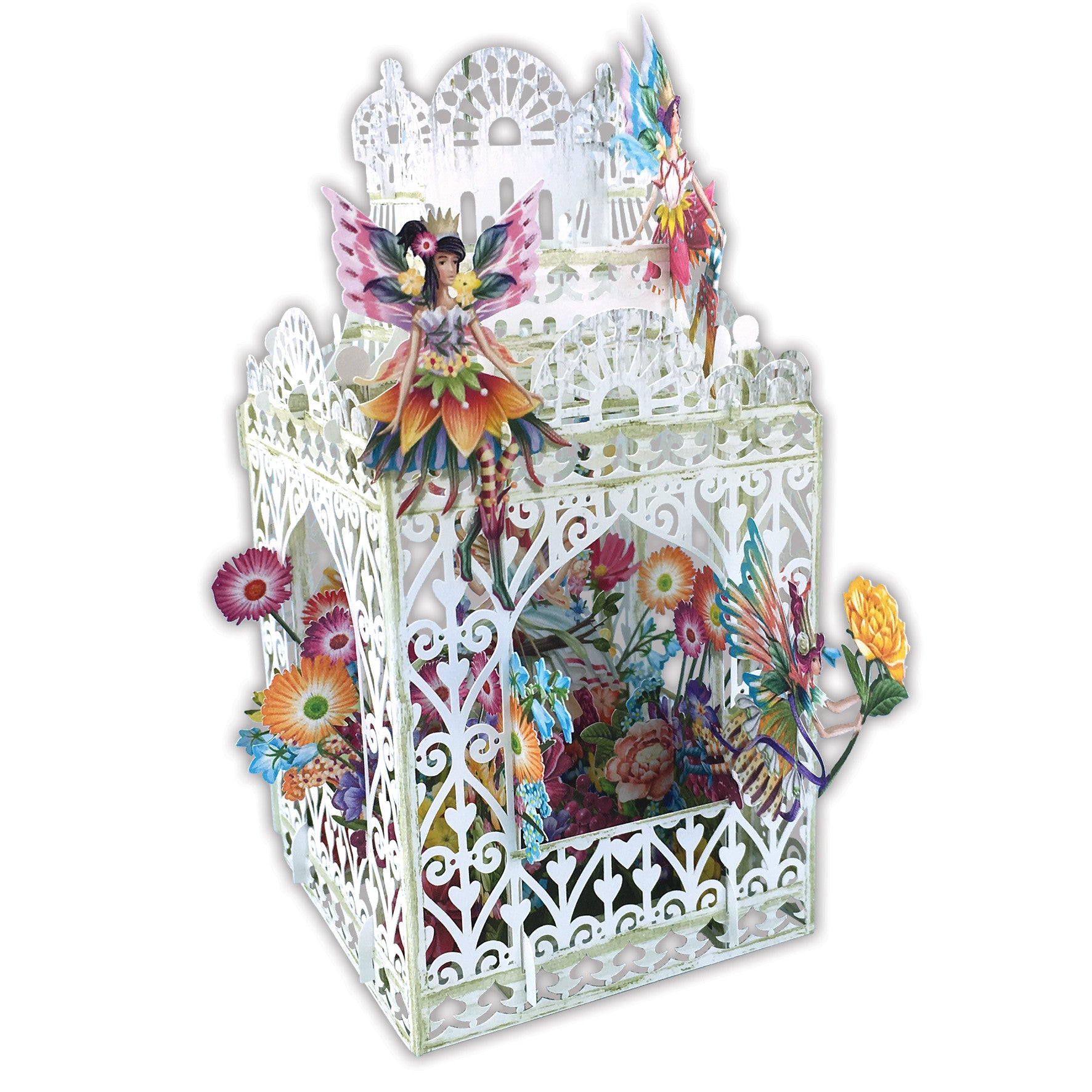 Flower Fairies - 3D Pop Up Greetings Card