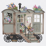 3D Pop Up Shepherd's Hut Card