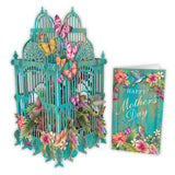 "Mother's Day Tropical Cage" - 3D Pop Up Greetings Card