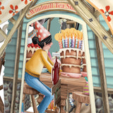 "The Windmill Tea Shop" - 3D Pop Up Greetings Card