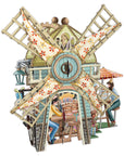 "The Windmill Tea Shop" - 3D Pop Up Greetings Card