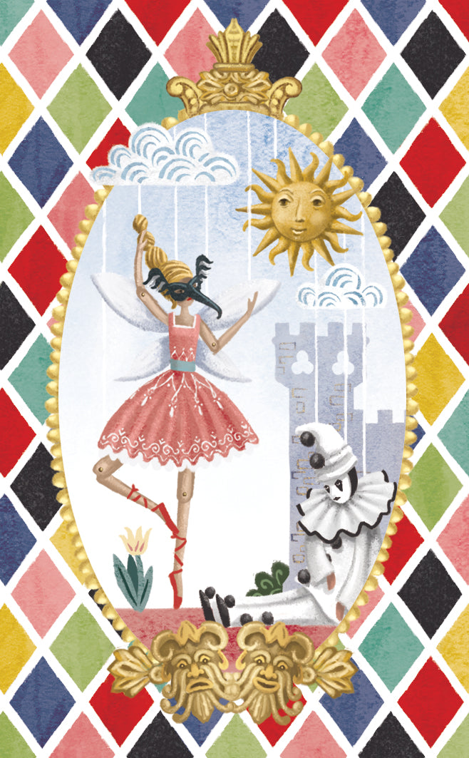 "Puppet Theatre" - 3D Pop Up Greetings Card