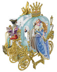 "Cinderella's Carriage" - 3D Pop Up Greetings Card