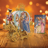 "Cinderella's Carriage" - 3D Pop Up Greetings Card