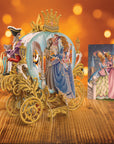 "Cinderella's Carriage" - 3D Pop Up Greetings Card