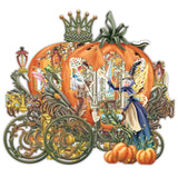 "Cinderella's Carriage" - 3D Pop Up Greetings Card