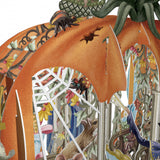 "Cinderella's Carriage" - 3D Pop Up Greetings Card