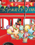 "The Party Bus" - 3D Pop Up Greetings Card