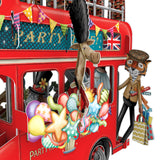 "The Party Bus" - 3D Pop Up Greetings Card