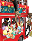 "The Party Bus" - 3D Pop Up Greetings Card