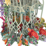 "The Green Cage" - 3D Pop Up Greetings Card