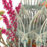 "The Green Cage" - 3D Pop Up Greetings Card