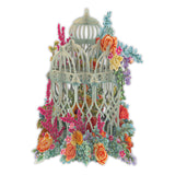 "The Green Cage" - 3D Pop Up Greetings Card