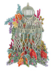 "The Green Cage" - 3D Pop Up Greetings Card