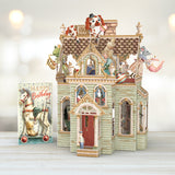 3D Pop Up Dolls House Card 3D033