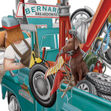 "Bernards Breakdowns" - 3D Pop Up Greetings Card