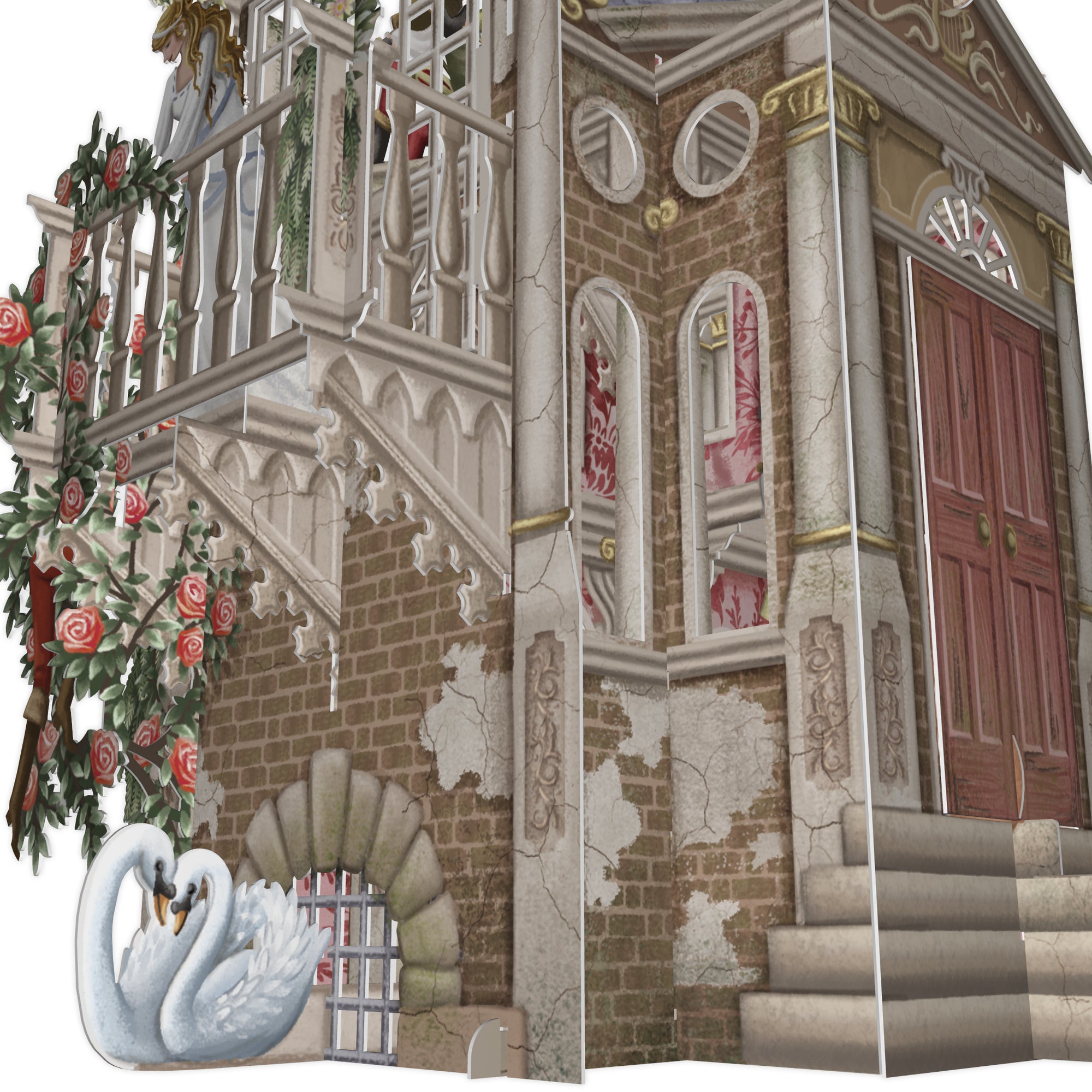 &quot;Romeo &amp; Juliet&quot; - 3D Pop Up Greetings Card