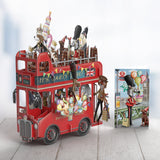 "The Party Bus" - 3D Pop Up Greetings Card