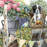 "Goat Cart" - 3D Pop Up Greetings Card