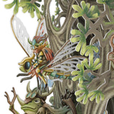 "Fairy House" - 3D Pop Up Greetings Card