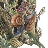 "Fairy House" - 3D Pop Up Greetings Card