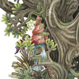 "Fairy House" - 3D Pop Up Greetings Card