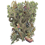 "Fairy House" - 3D Pop Up Greetings Card