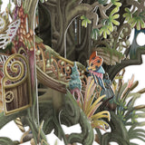 "Fairy House" - 3D Pop Up Greetings Card