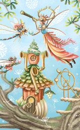 "Fairy House" - 3D Pop Up Greetings Card
