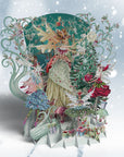Me&McQ 3D Card Pop Up Christmas Card Fairy Queen