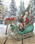 3D Pop Up Christmas Card Santa's Sleigh X3D002