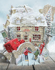 3D Pop Up Christmas Card The Old Post office XTW006