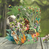 3D Pop Up Card Jungle TW044