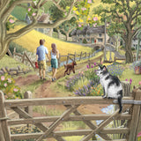 "Countryside" - Top of the World Pop Up Greetings Card