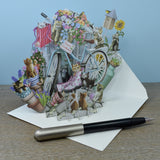 "Kittens" - Top of the World Birthday Pop Up Greetings Card